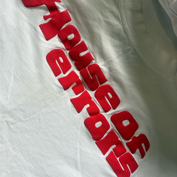 House of Errors 1st edition Men's Eye Graphic Tee - White and Blue - Picture 6 of 6